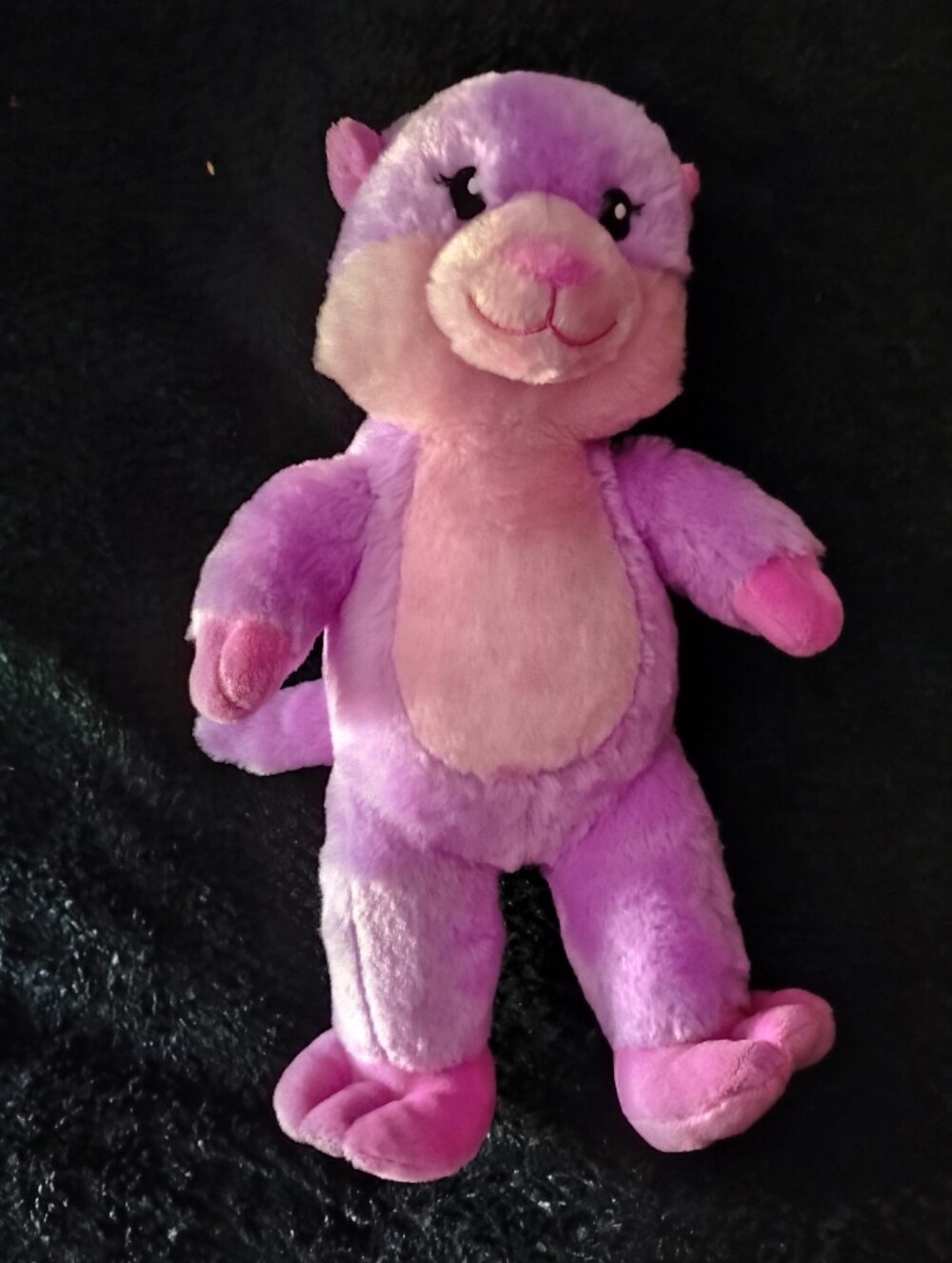 Build-A-Bear Pink and Purple Plush Seal